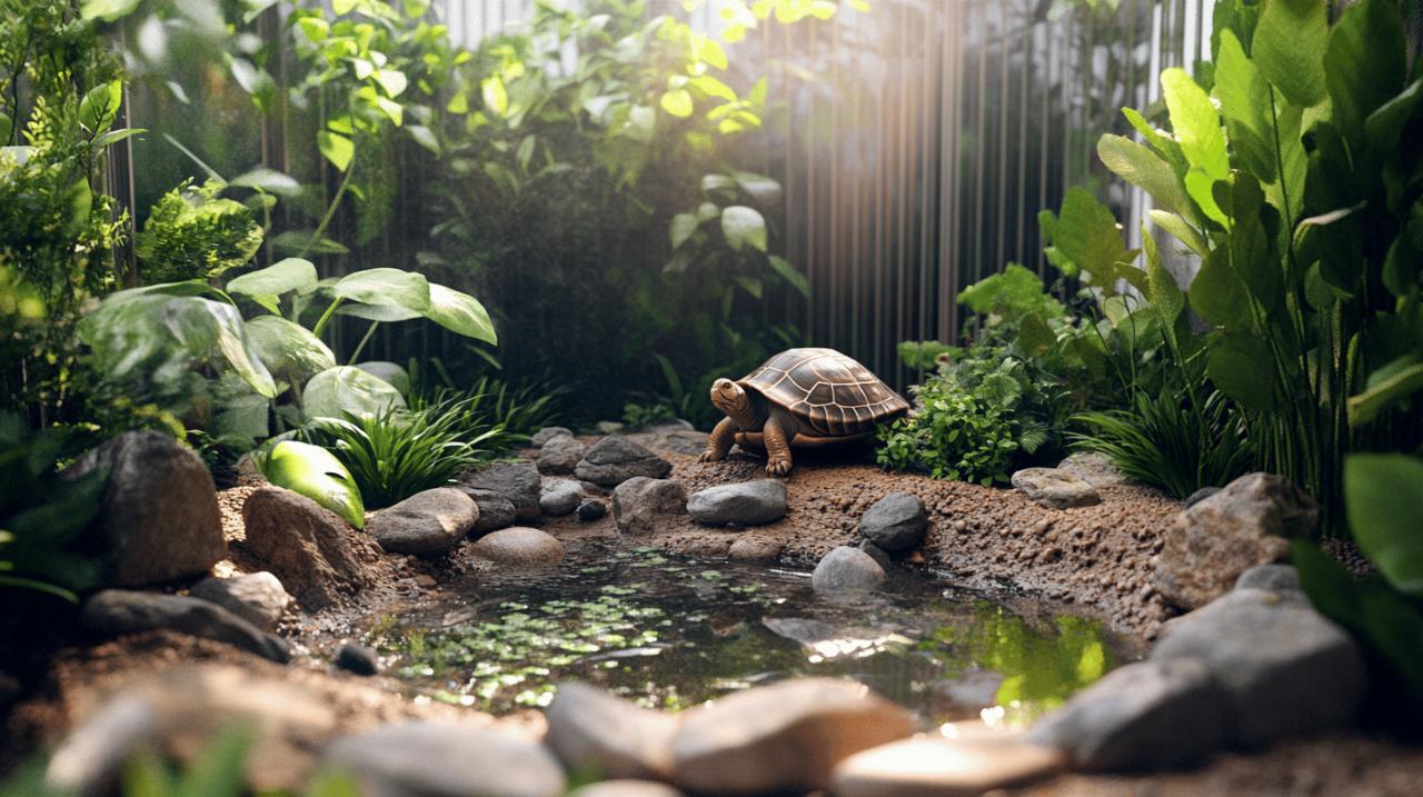 Fabriquer un enclos pour tortue terrestre : guide des obligations reglementaires en France