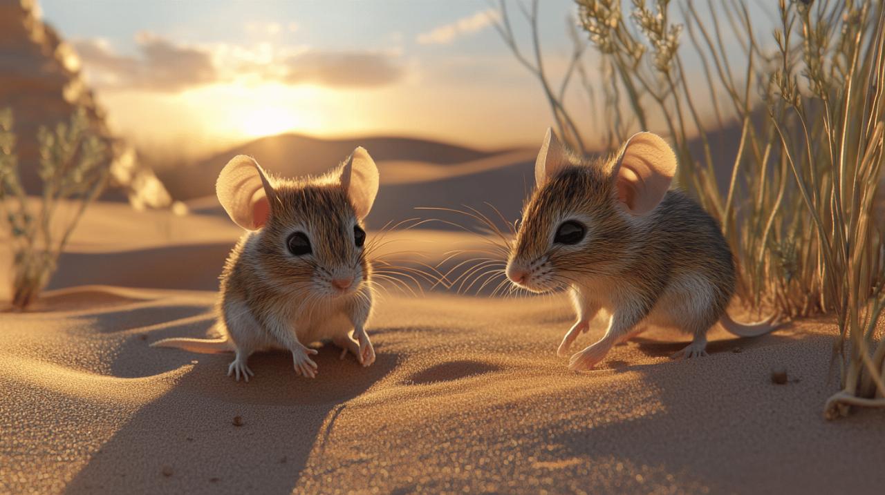 Les secrets fascinants des souris du desert reveles : les super-pouvoirs de ces championnes de la survie